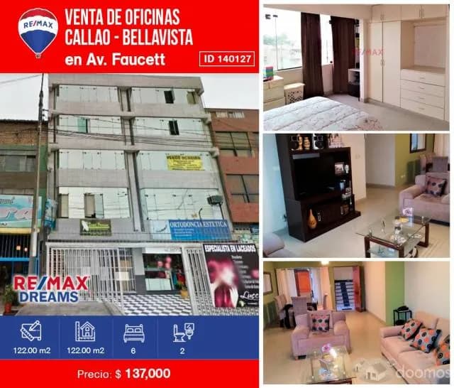 GRAN OPORTUNIDAD DE INVERSIÓN - VENTA DE OFICINA - AV. FAUCETT — foto 1