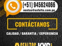 Venta de emulsion asfaltica reforzada de rotura rapida