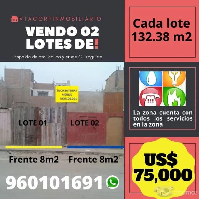 TERRENO DE 132.38 M2 — foto 1