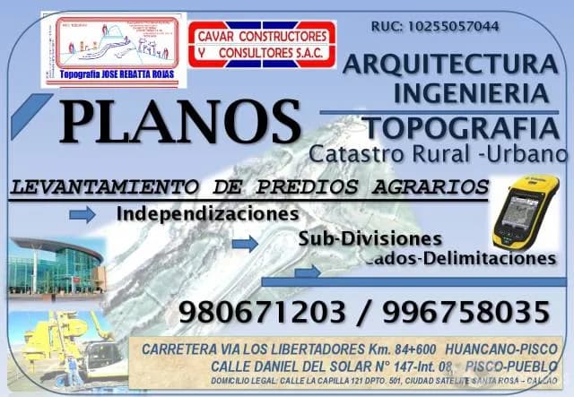 PLANOS ARQUITECTURA E INGENIERIA — foto 1