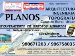 PLANOS ARQUITECTURA E INGENIERIA