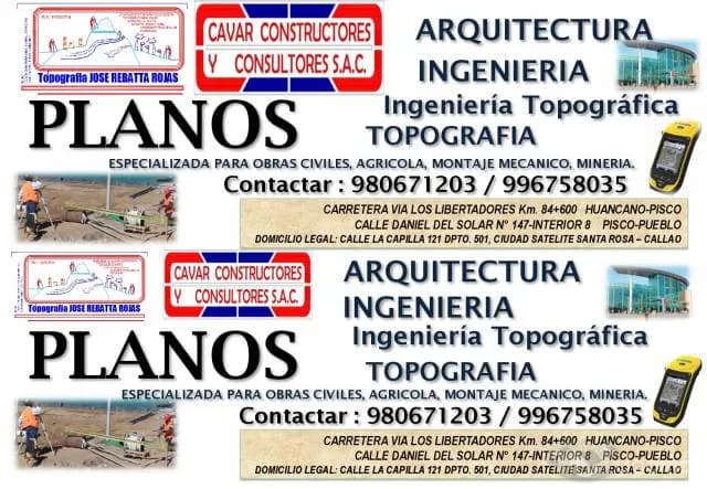 PLANOS ARQUITECTURA E INGENIERIA — foto 2