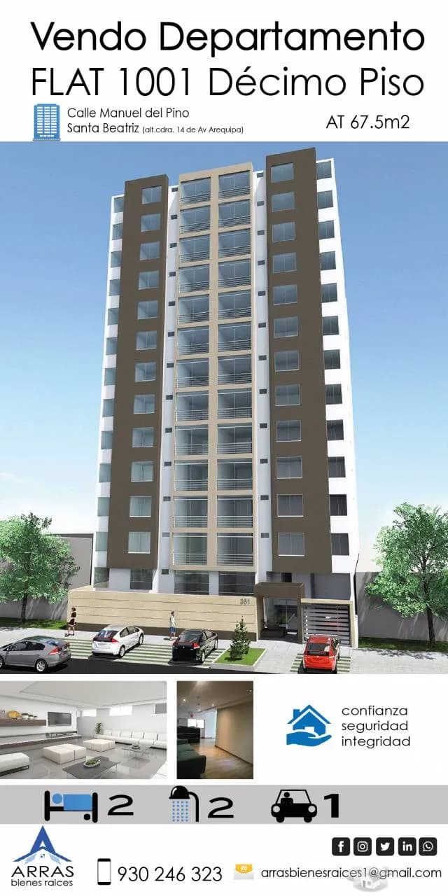 VENDO DEPARTAMENTO SANTA BEATRIZ — foto 1