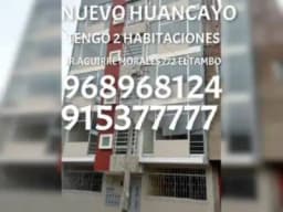 se alquila departamento nuevo huancayo