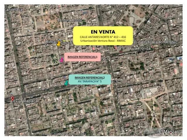 VENTA DE CASA/TERRENO UBICADO EN RIMAC (REFERENCIA: AV. TARAPACÁ) — foto 3
