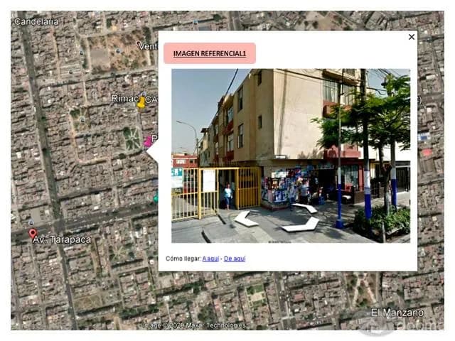 VENTA DE CASA/TERRENO UBICADO EN RIMAC (REFERENCIA: AV. TARAPACÁ) — foto 4