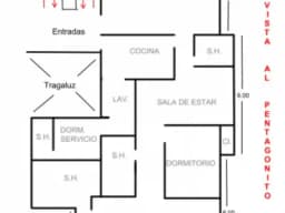 Alquiler de Oficina / Depa en San Borja