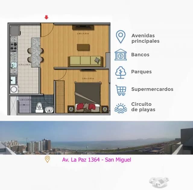 Departamento en Alquiler o Venta. — foto 1