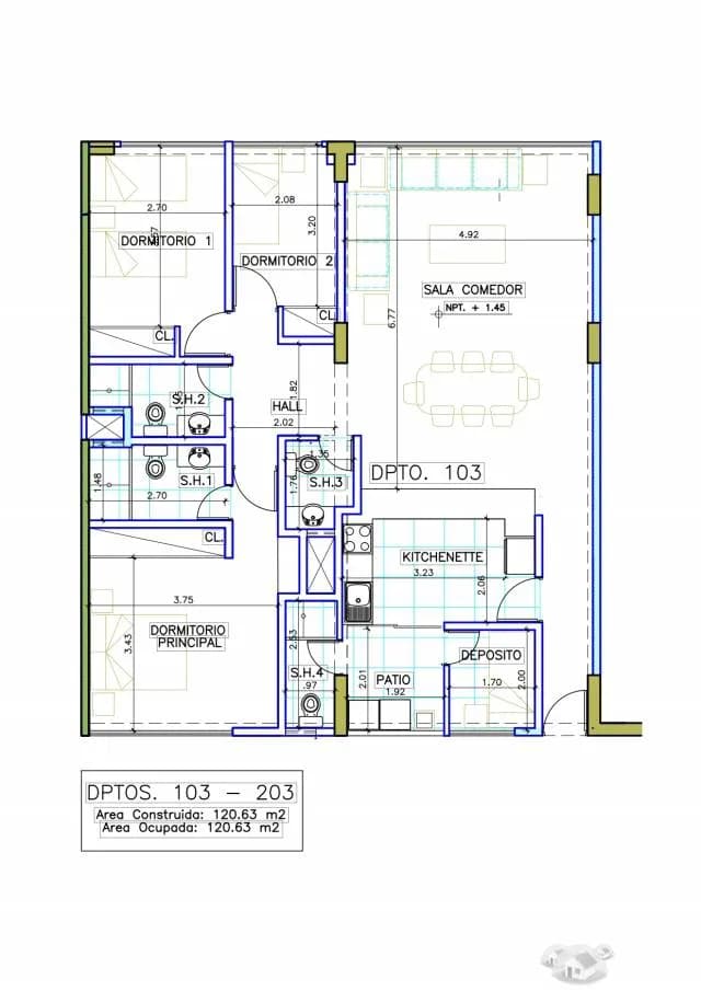 Proyecto Departamentos Estreno En Chacarilla San Borja — foto 3
