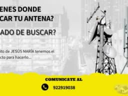 Espacio para alquiler de antenas