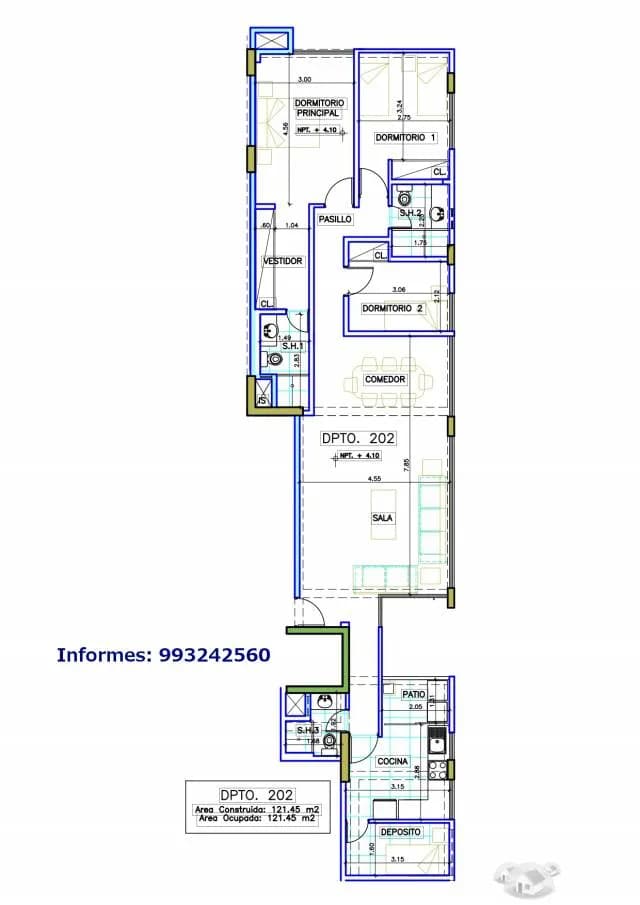Proyecto Departamentos Estreno Chacarilla San Borja — foto 7