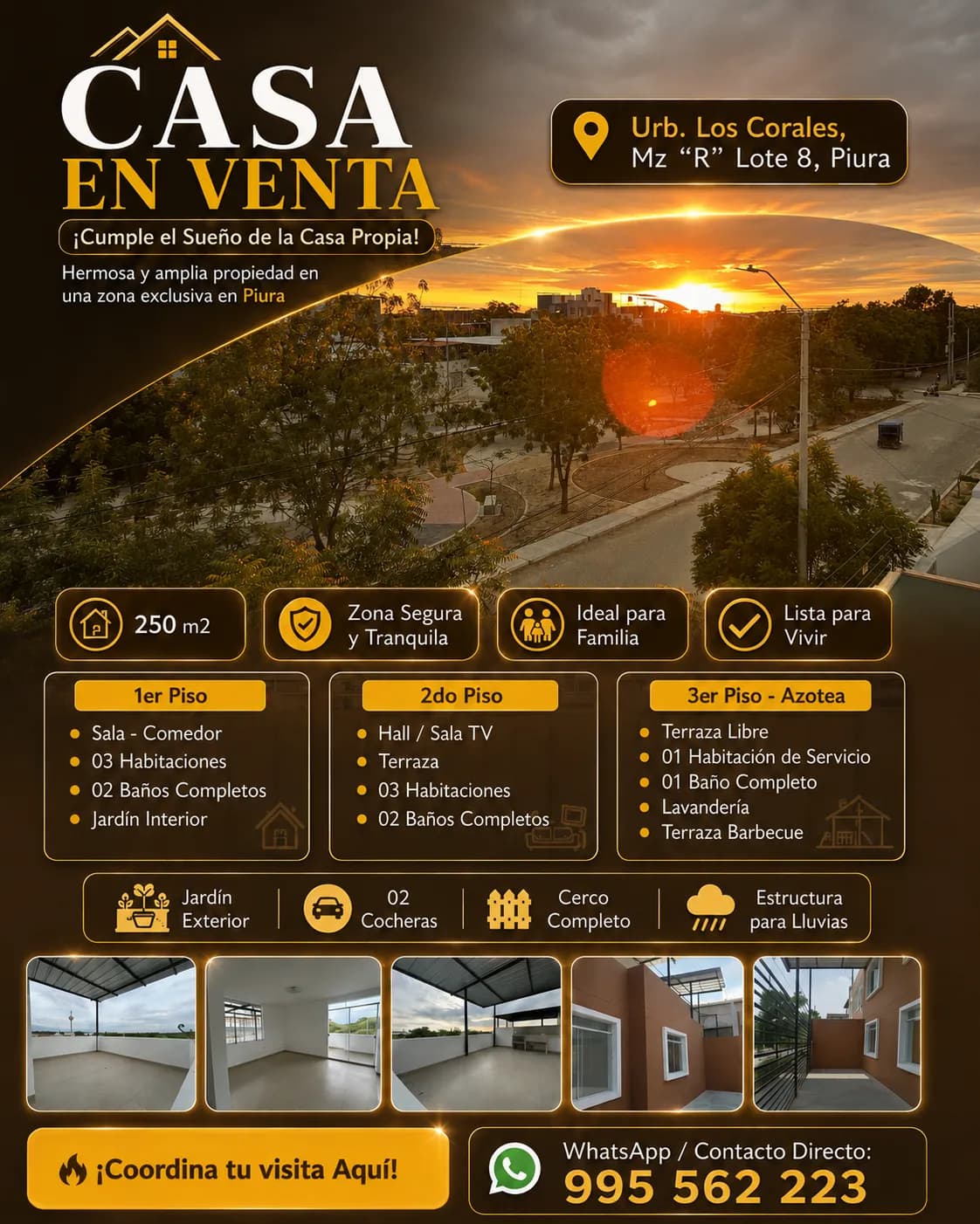 🏡 CASA EN VENTA EN PIURA – URB. LOS CORALES — foto 2