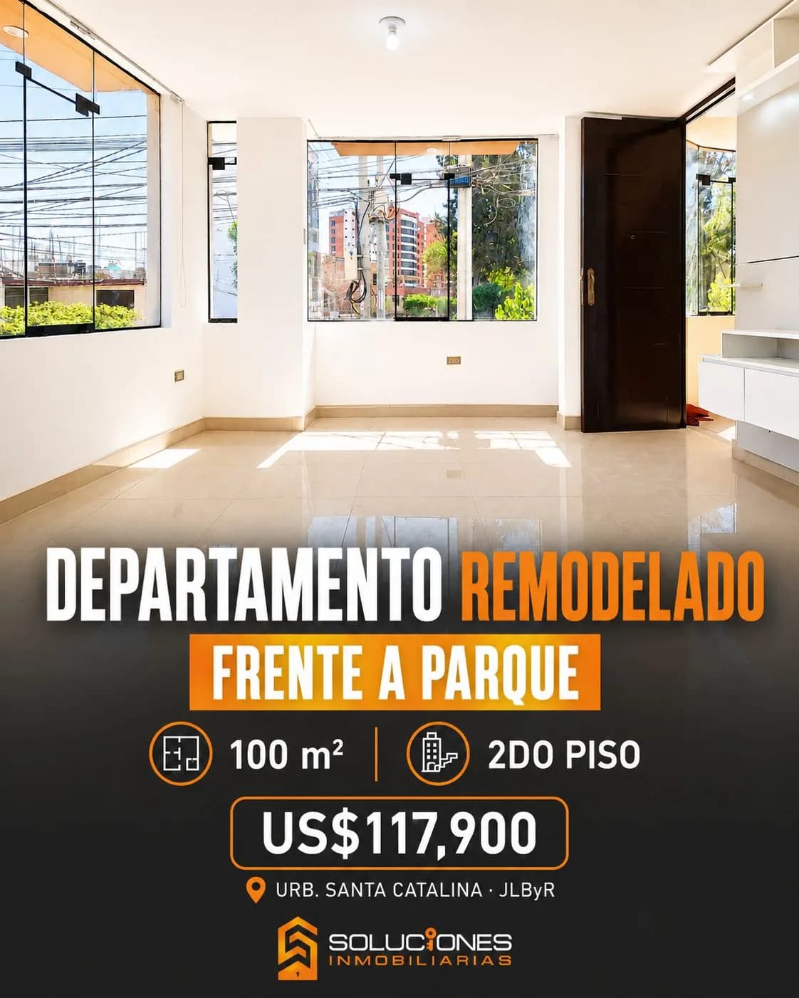 DEPARTAMENTO EN VENTA EN JLBYR A 2 CUADRAS DE USMP — foto 1