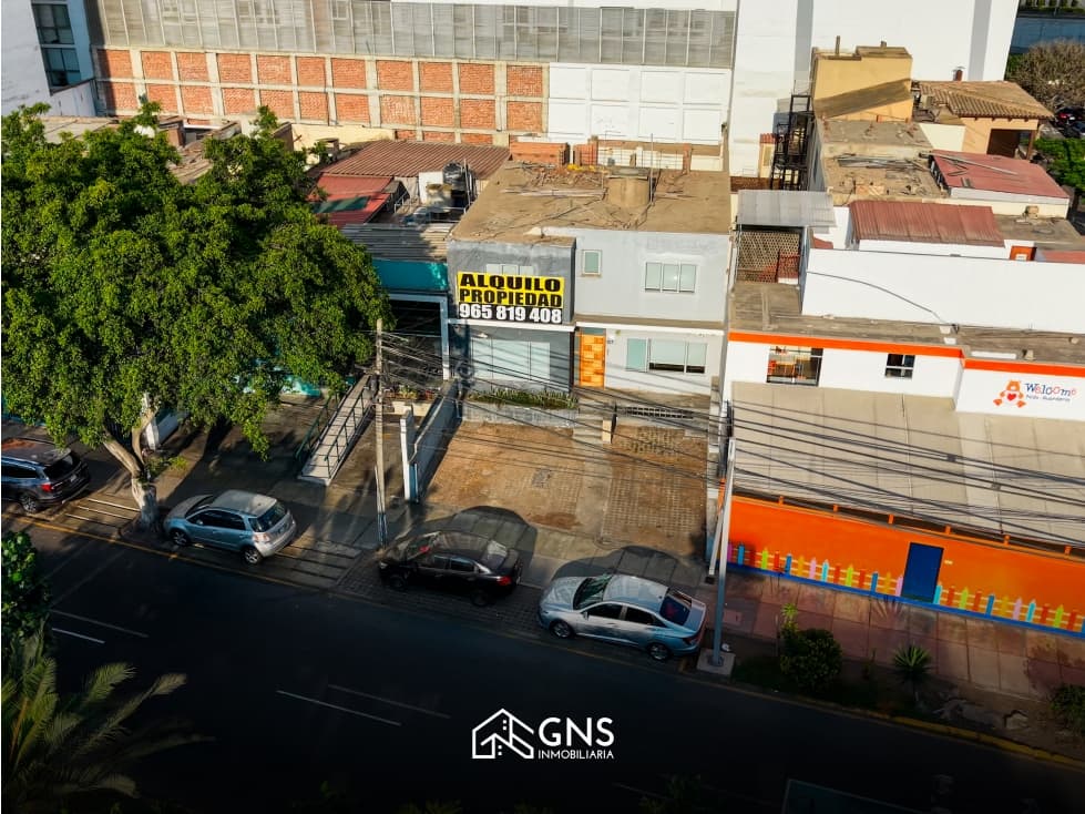 MIRAFLORES - ALQUILER O VENTA PROPIEDAD COMERCIAL - ÁREA 345 m2 — foto 2