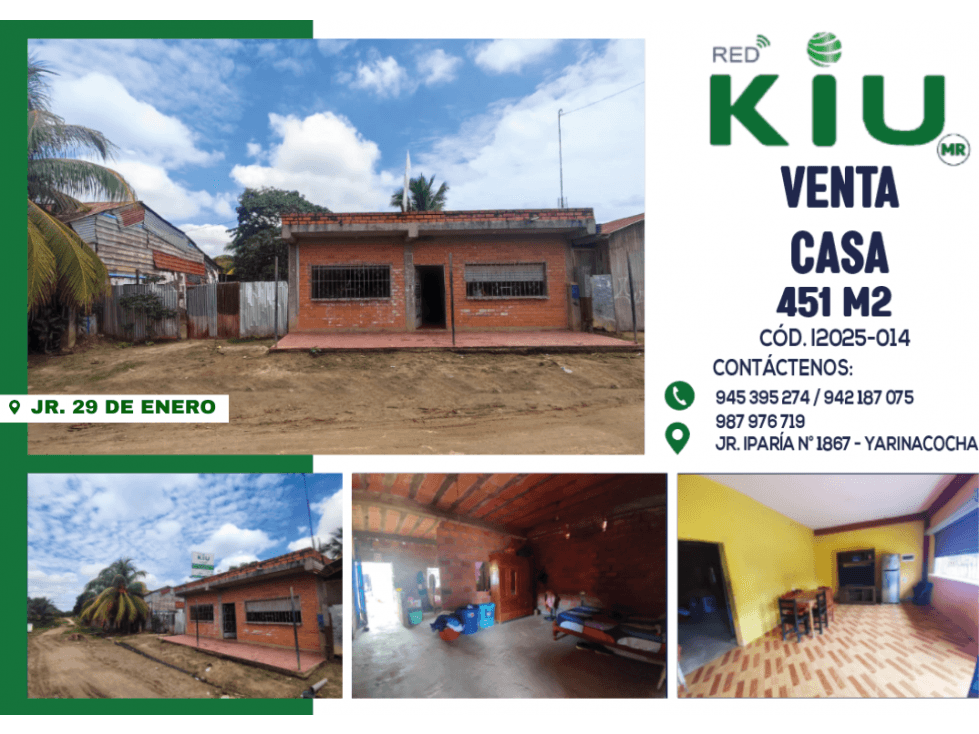i025014 - VENTA CASA YARINACOCHA — foto 1