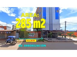 00438 - VENTA TERRENO COMERCIAL YARINACOCHA - A.T 285m2